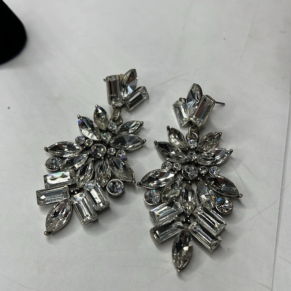 Lizzie Fortunado Large Crystal Chandelier Earrings - Picture 8 of 8